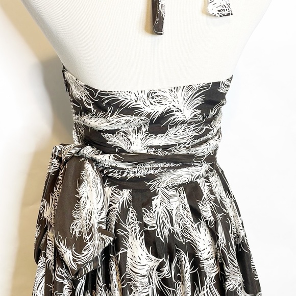 Stunning Antonio Melani Brown Halter Dress (Size 0) - Picture 5 of 14